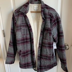 PacSun fleece flannel